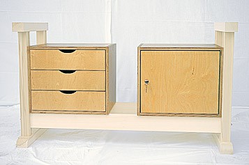 Unterschrank mit Tür