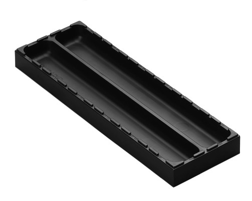 Kunststoff Box aus ABS - Raster 4 x 12