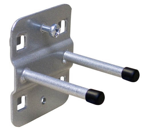 Werkzeughalter, doppelt mit geradem Hakenende