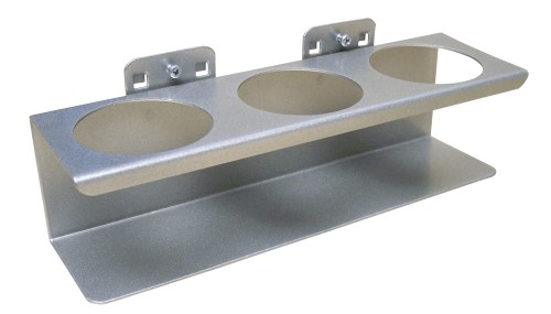 Runddosenhalter 3-fach für drei Runddosen